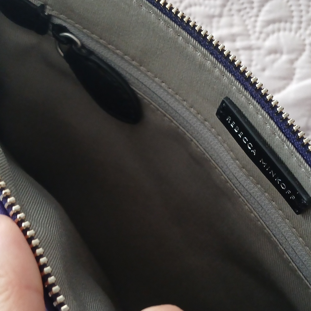Rebecca Minkoff Violet Maxi Bag with Silver Chain - Picture 5 of 7